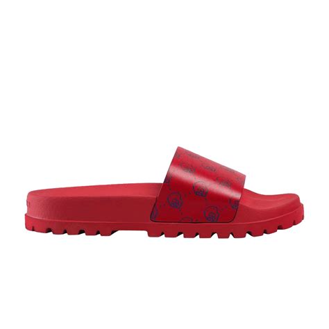 gucci slide skull|Gucci men's sliders.